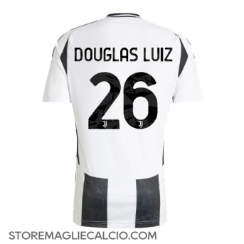 Juventus Douglas Luiz #26 Maglia Gara Casa Repliche 2024-25
